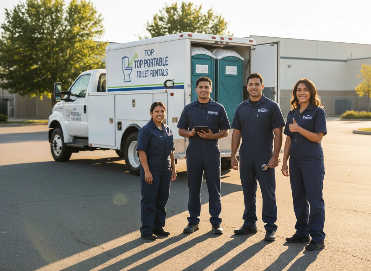 Short Term Porta Potty Rental company in Pointblank, TX